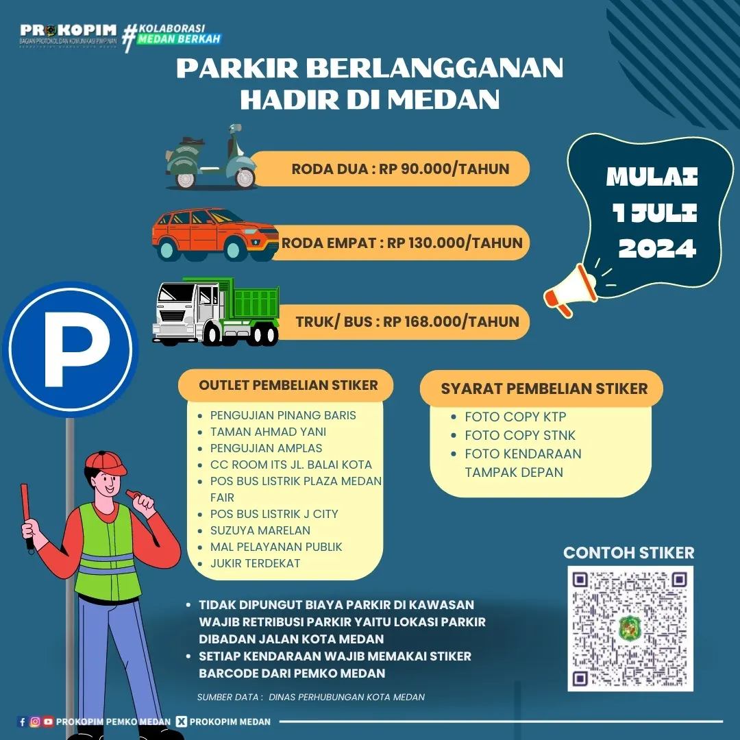 Ayo Daftar Parkir BErlangganan