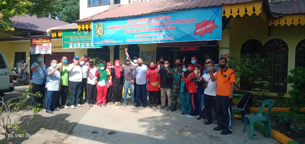 Kunjungan Tim Penilai Lomba Kebersihan dan Gotong Royong Kelurahan Se-Kota Medan